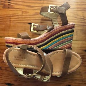 Kate spade wedge sandals